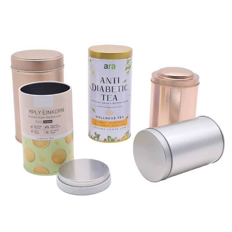 Longteng is a leading manufacturer of high-quality cylindrical tins, ideal for food, tea, and coffee packaging. Our food-grade round tin container provide superior protection against moisture and contaminants, extending shelf life. Available in various di